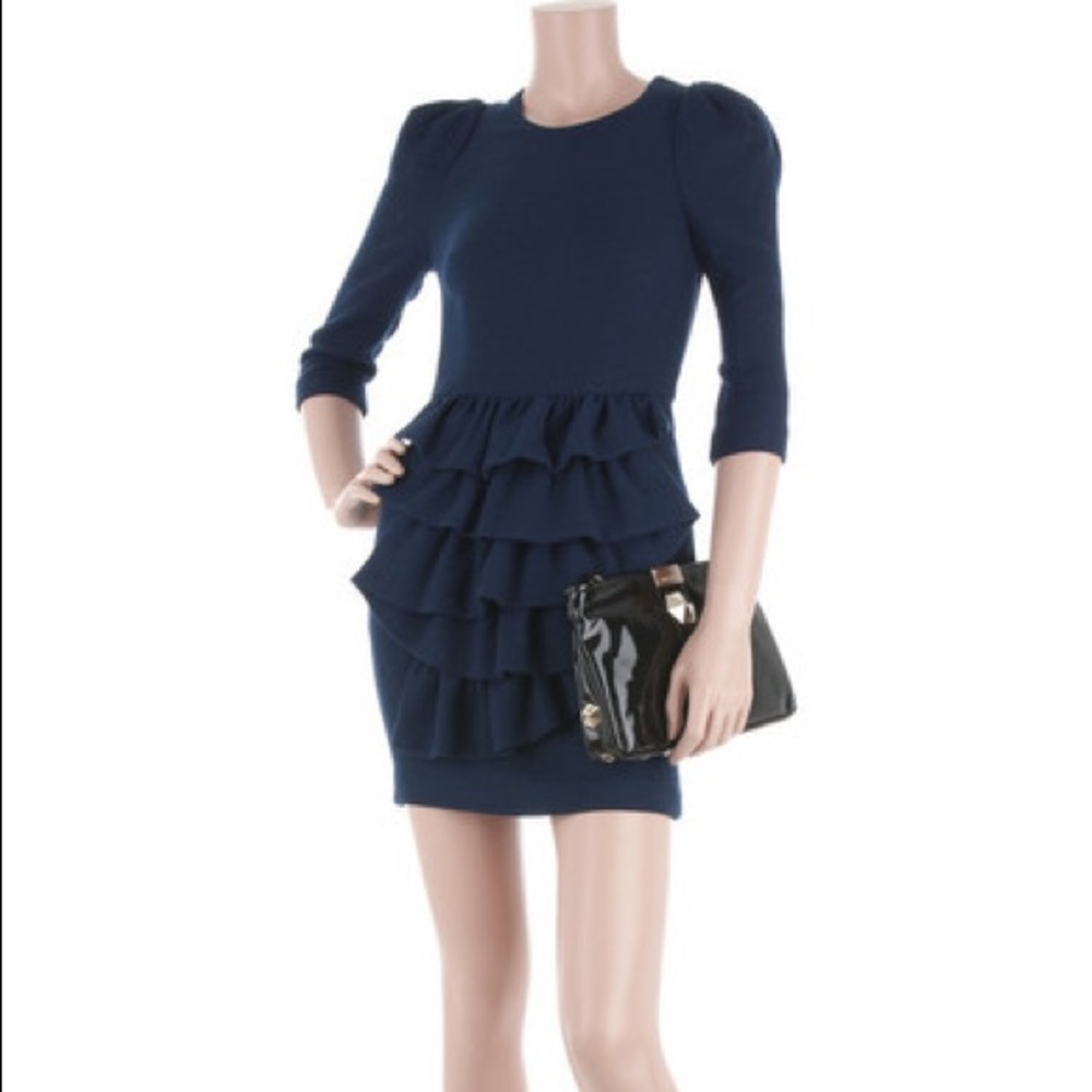 3.1 Phillip Lim Ruffle Front Shift Dress size 2